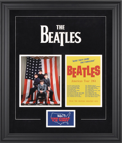 THE BEATLES Framed Presentation『1964 USツアー』 | OTONANO powered by Sony Music  Direct (Japan) Inc.