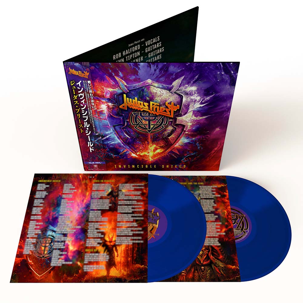 Judas Priest - Invincible Shield - Blue Vinyl