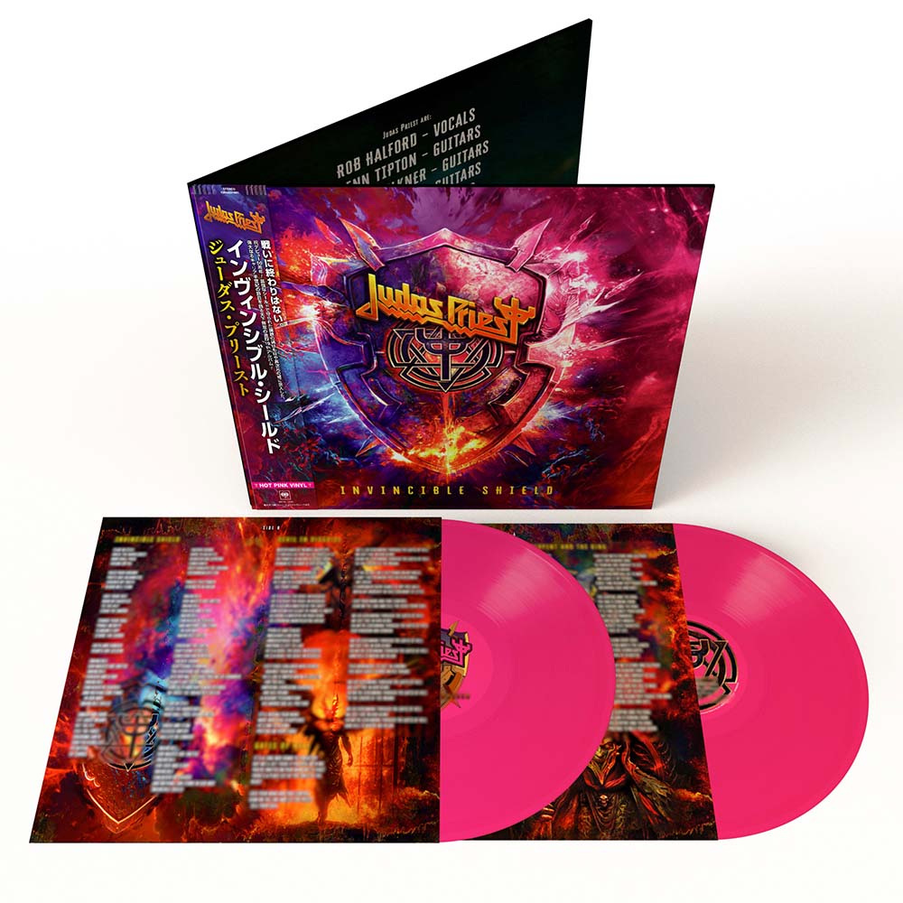 Judas Priest - Invincible Shield - Hot Pink Vinyl