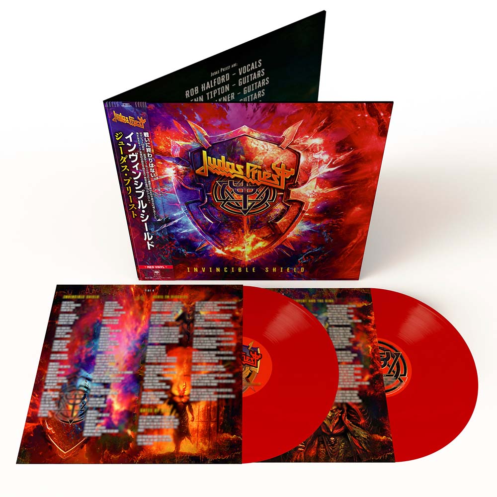 Judas Priest - Invincible Shield - Red Vinyl