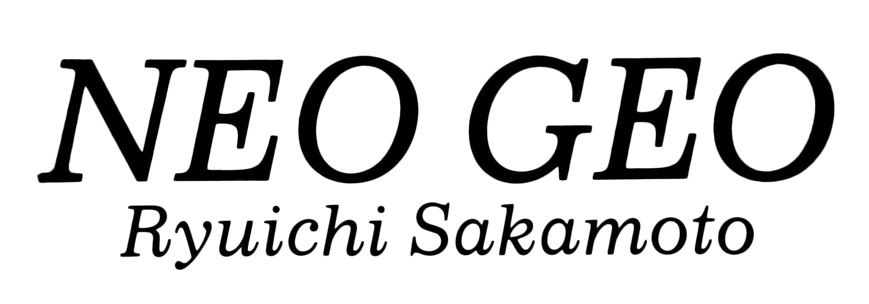 坂本龍一『NEO GEO』