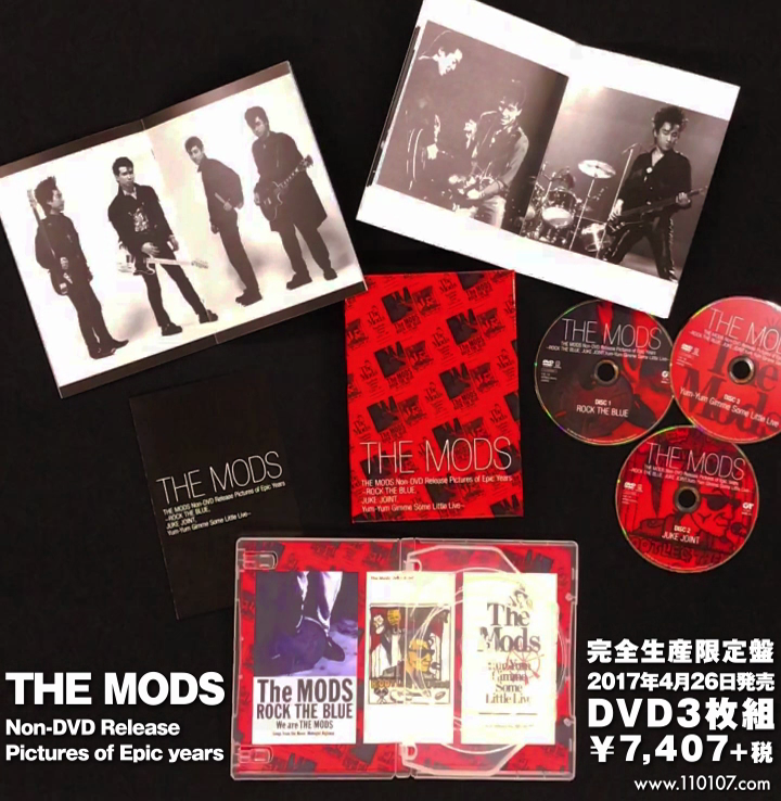 THE MODS/THE MODS Non-DVD Release Pictu… バーゲンセール 本・音楽